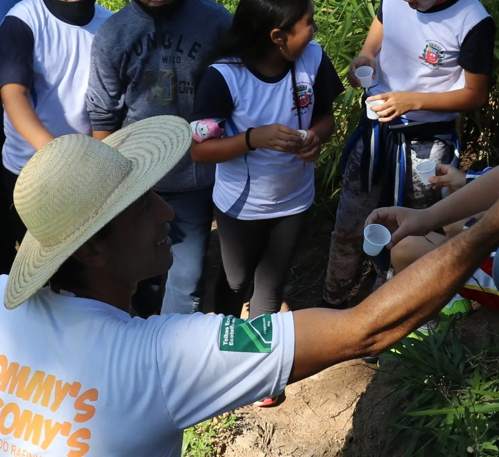 A área degradada fica no bairro Maracá 