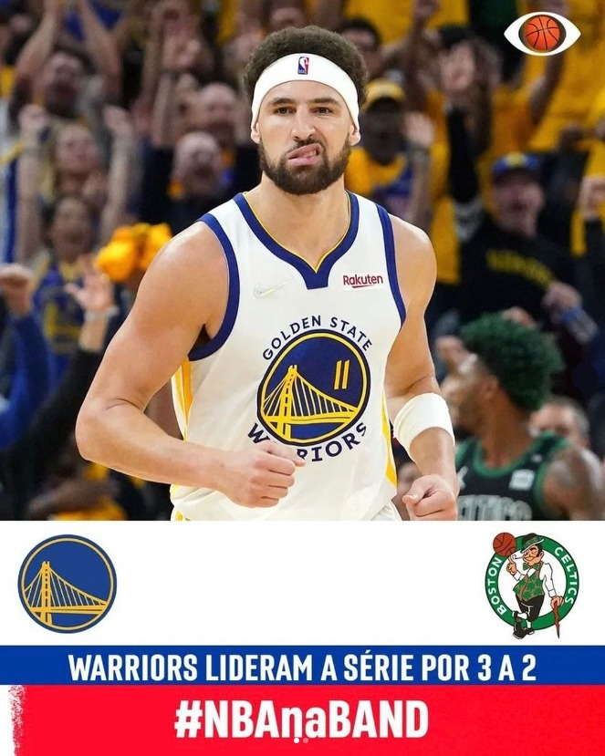 Warriors serão campeões se vencerem partida desta quinta Divulgação/Band