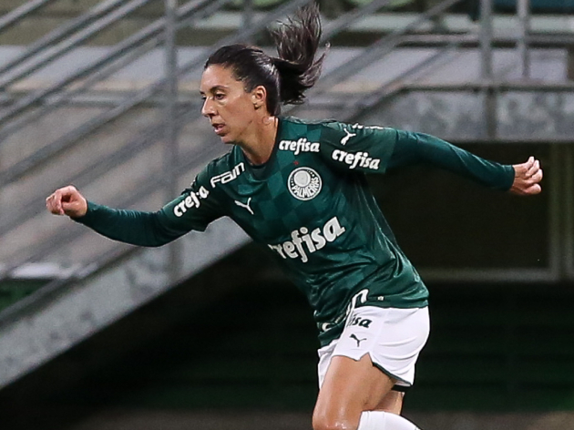 Julia Bianchi é a jogadora mais jovem a marcar 100 gols no Brasileirão Feminino Fabio Menotti/Palmeiras