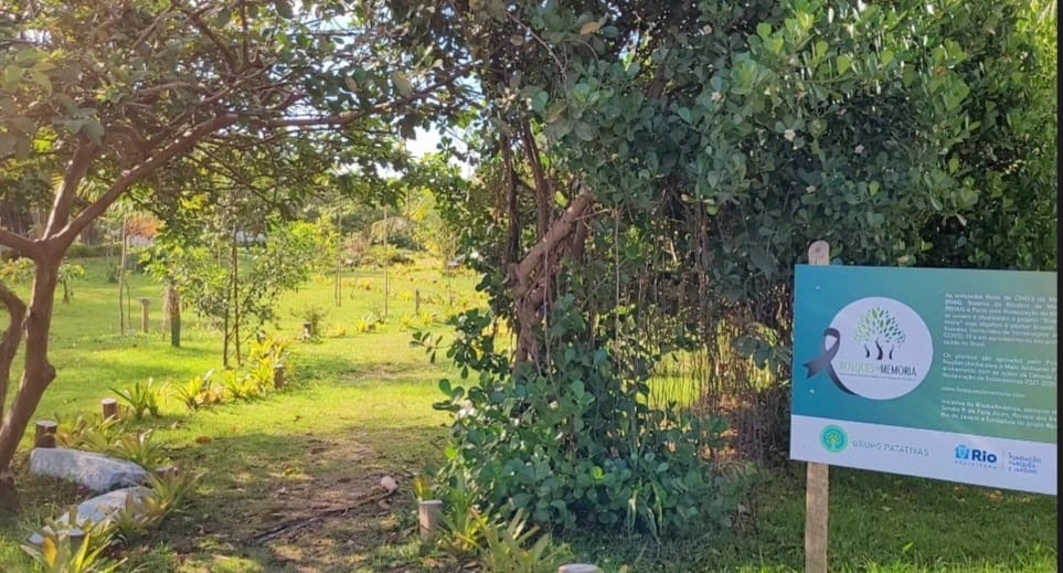 Bosque da Memória do Rio, no Recreio dos Bandeirantes Divulgação