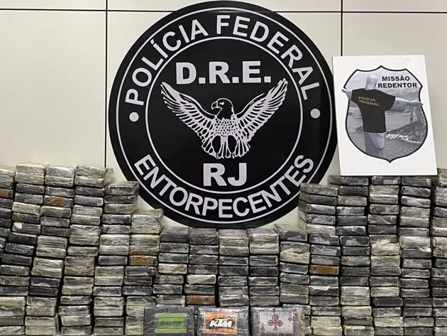 Polícia Federal apreende 5 toneladas de cocaína no porto do Rio de Janeiro 