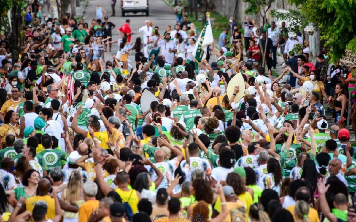 Primeiro ensaio de rua da Imperatriz Leopoldinense será neste domingo (27) Reprodução/Imperatriz Leopoldinense 