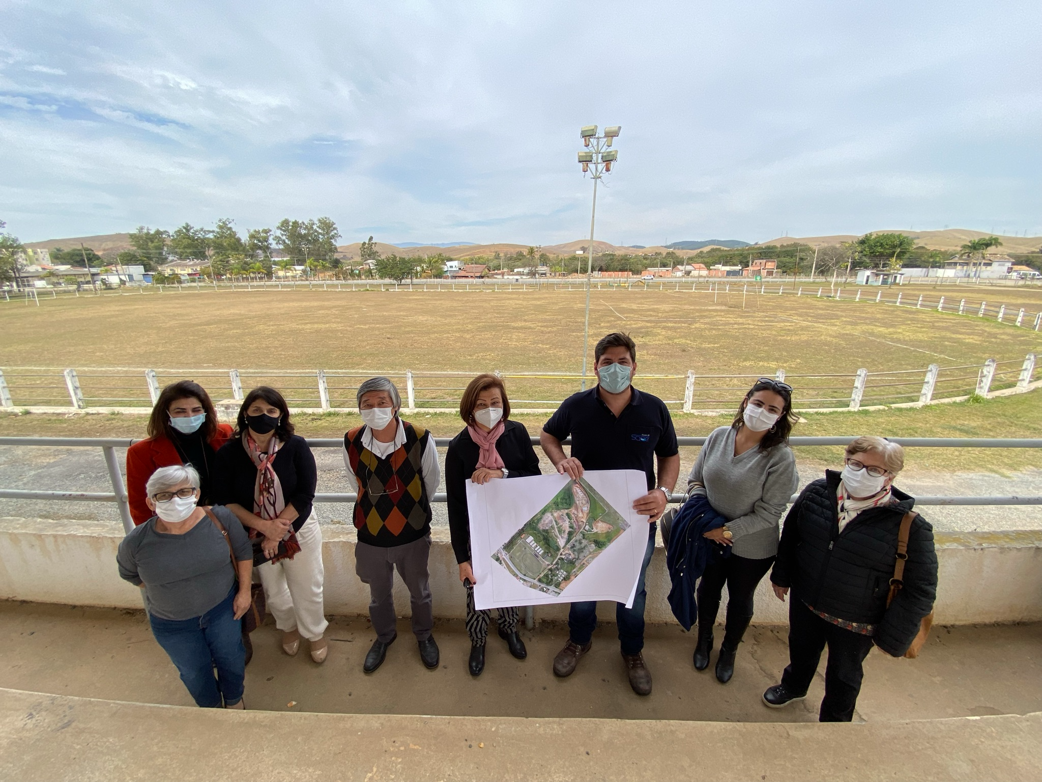 Local onde hoje funciona o Recinto de Exposições sediará o novo Hospital Regional do Vale Histórico Reprodução/ Prefeitura de Cruzeiro