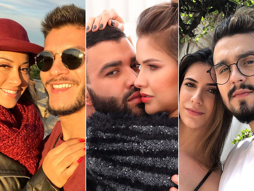 Muitos casais de famosos se separaram em 2020; confira a seguir alguns Reprodução/Instagram