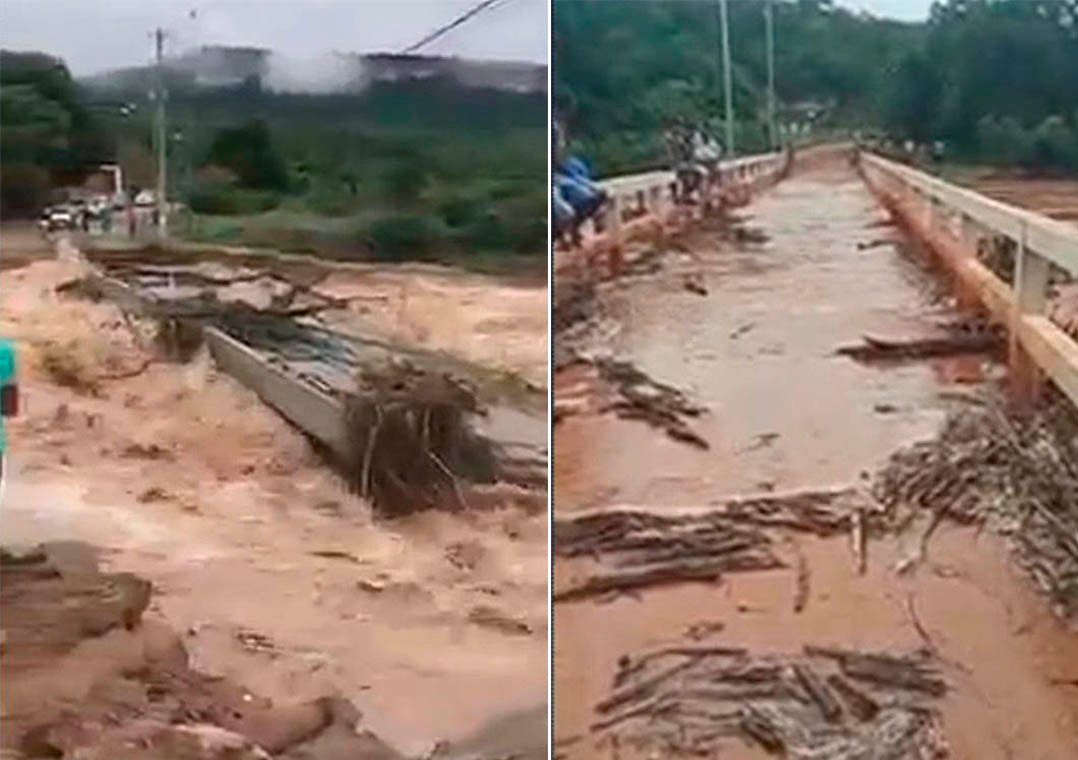 Chuvas em MG deixam cinco mortos e quase dois mil desabrigados