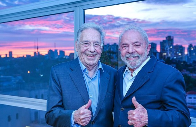 Fernando Henrique Cardoso declarou voto em Luiz Inácio Lula da Silva  Foto: Divulgação