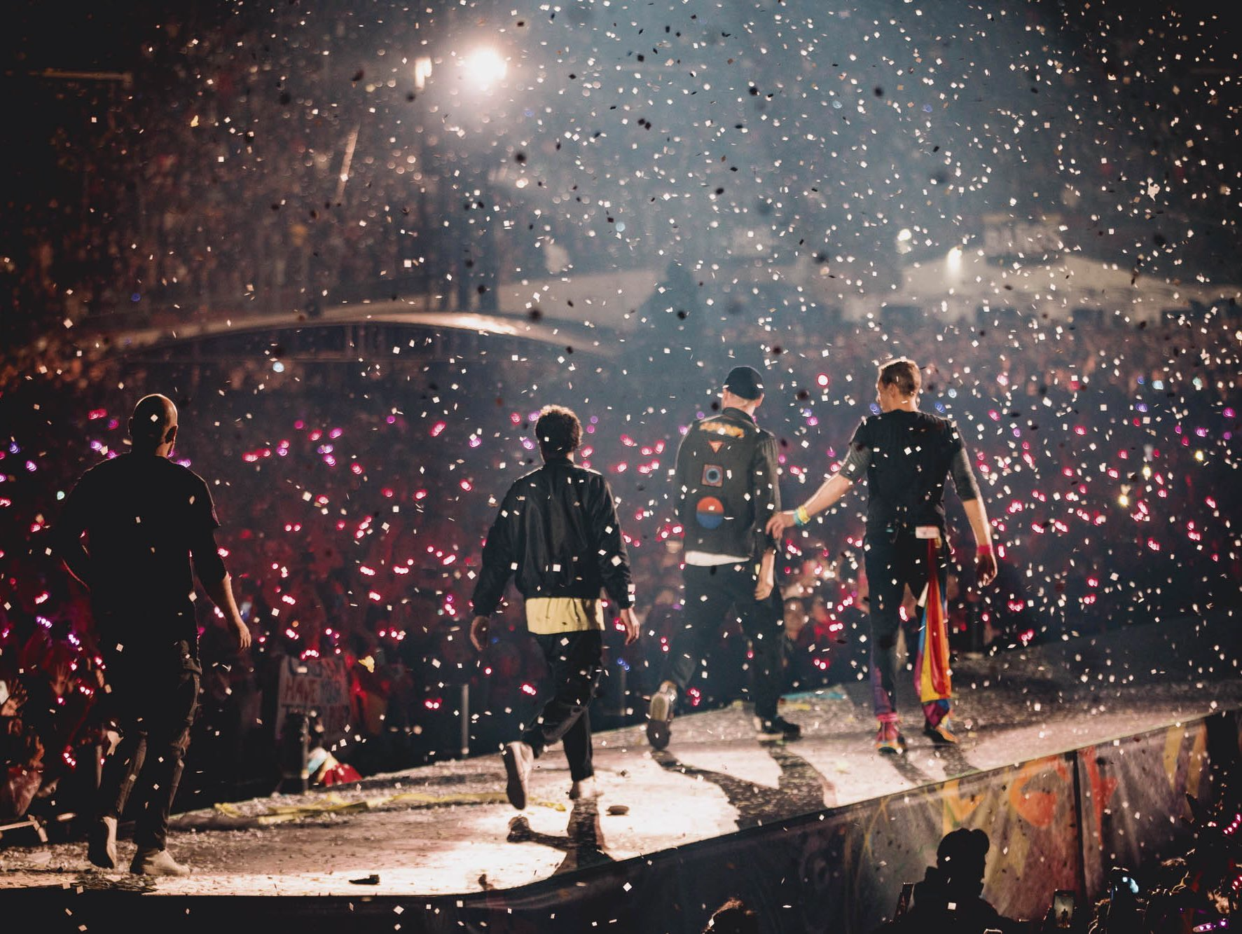 Banda fazia shows pela América do Sul antes do adiamento Divulgação/Coldplay