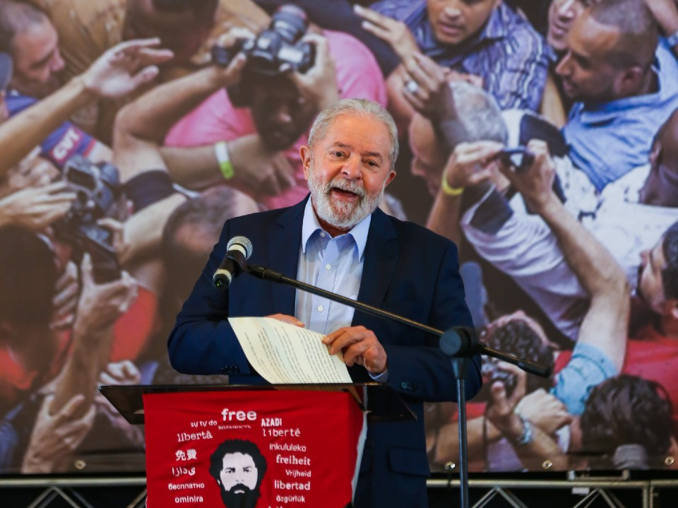 Ex-presidente Lula será entrevistado na BandNews FM Marcelo D. Sants/FramePhoto/Folhapress