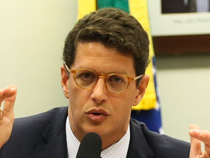 Ricardo Salles é um dos alvos da operação da Polícia Federal nesta quarta (19) Foto: Agência Brasil