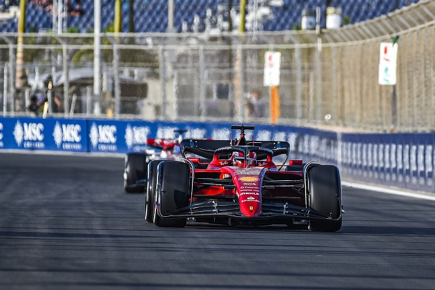 Charles Leclerc lidera o primeiro treino livre do GP da Arábia Saudita Ferrari