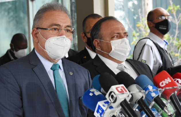 O ministro da Saúde, Marcelo Queiroga, será ouvido novamente por senadores na CPI da Pandemia nesta terça-feira (8). Foto: EBC