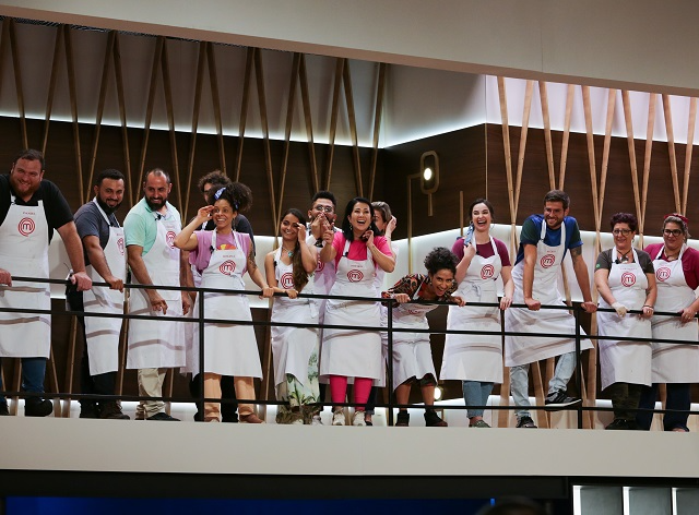 O mezanino do MasterChef Brasil no 1° episódio Melissa Haidar/Band