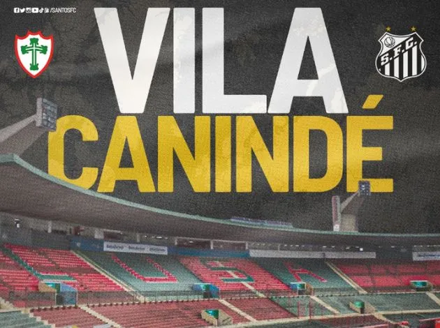 Santos fecha acordo com a Portuguesa para mandar os jogos no Canindé em 2023
