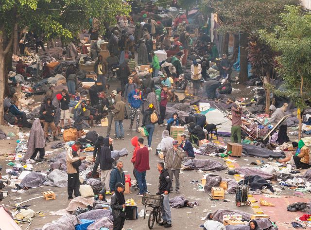 Cracolândia na Rua Helvetia AGÊNCIA O DIA