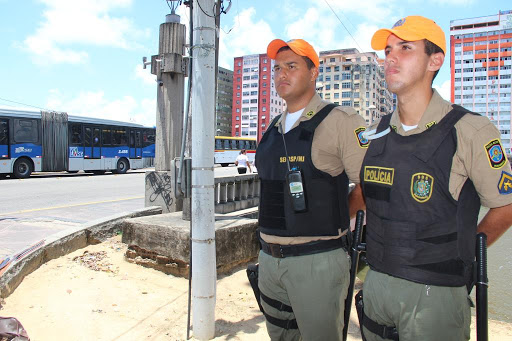 A ordem para encerrar um protesto pacífico contra o presidente Jair Bolsonaro de forma violenta no Recife partiu do Comando Geral da PM Foto:PMPE