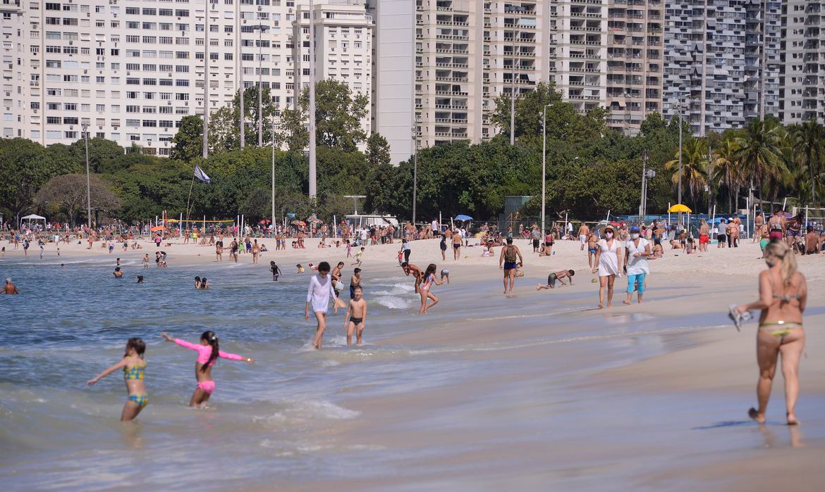 Praias cariocas recebem cidadãos e turistas o ano inteiro Tomaz Silva/Agência Brasil