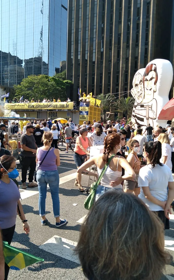 Polícia Militar informa que os protestos estão acontecendo de forma pacífica