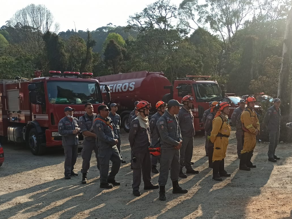 Área consumida pelas chamas é de quase 400 mil m² Divulgação/Defesa Civil