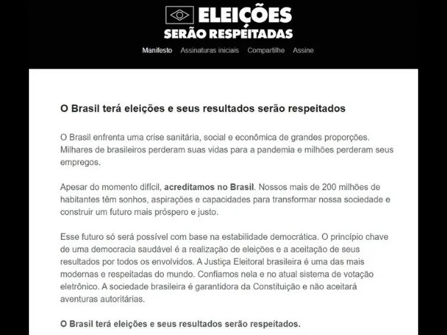 Texto foi publicado no mesmo dia em que Bolsonaro foi incluído no inquérito das fakes news 