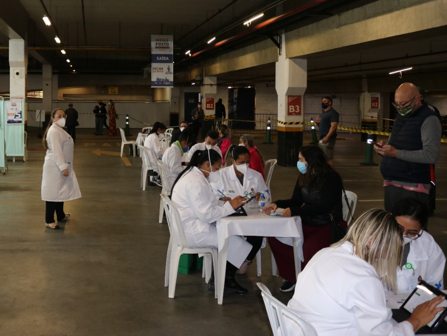 Paulistano que escolher vacina vai pro fim da fila na imunização Foto: Secretaria Municipal de Saúde de SP