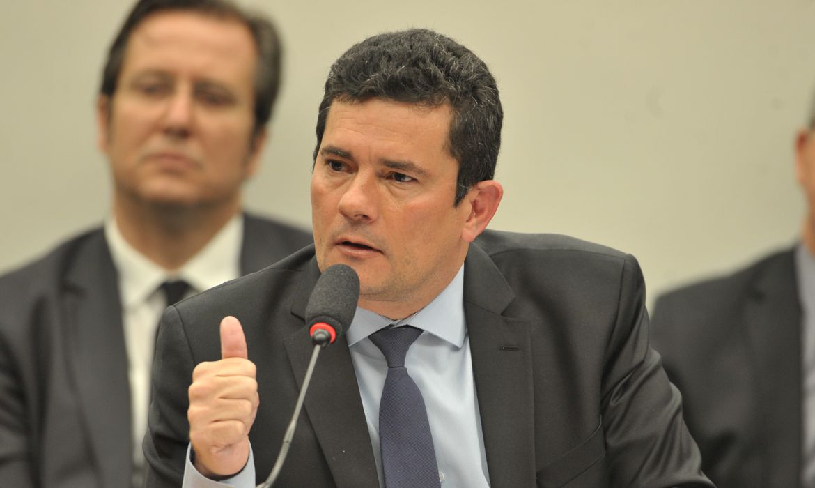 Segundo a assessoria de Sergio Moro, nada foi encontrado ou apreendido Foto: Agência Brasil