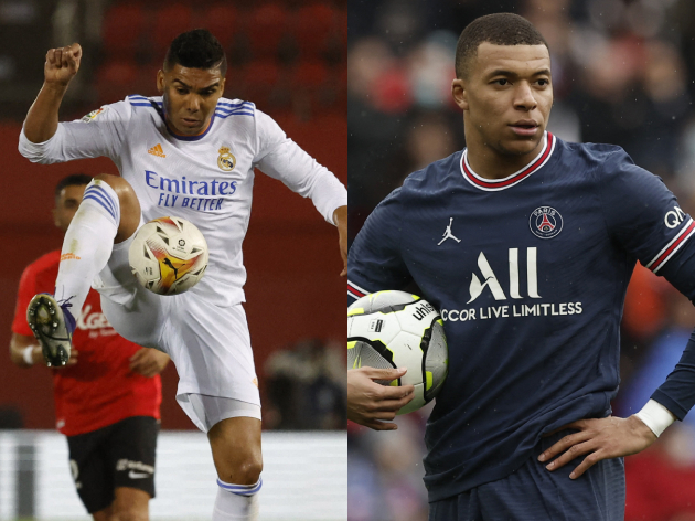 Casemiro afirma que Mbappé deve ter se impressionado com reforma do Benabéu Juan Medina/Benoit Tessier