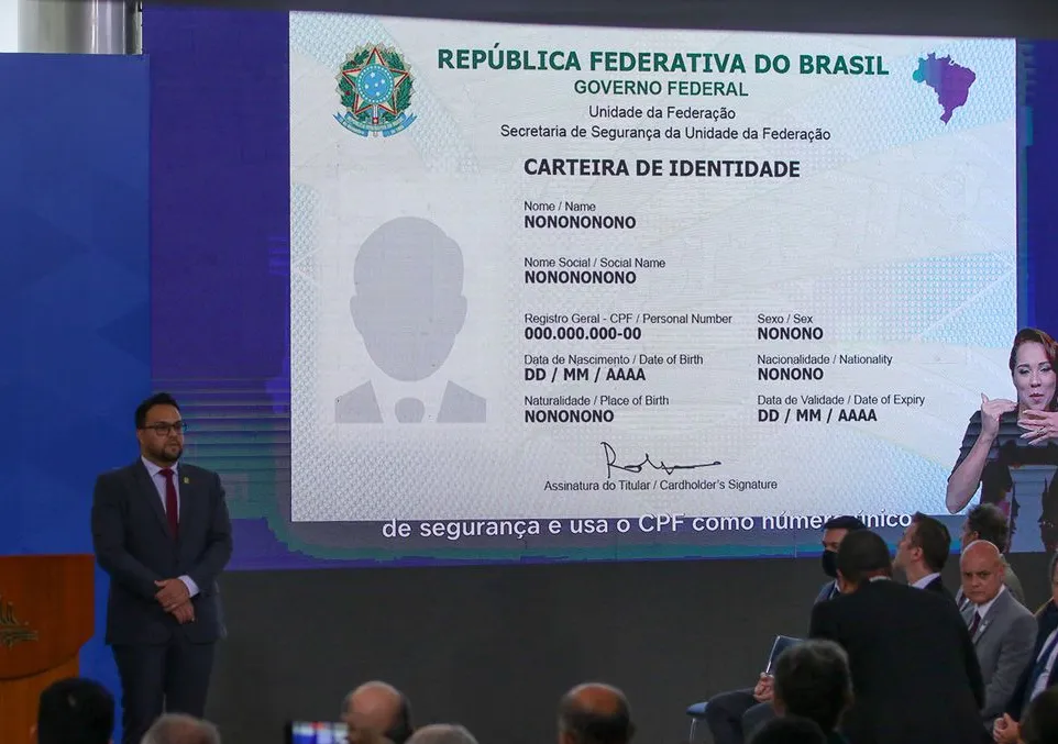 Governo lança nova carteira de identidade, que será nacional e unificado