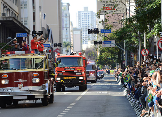 Desfile de 7 de setembro Divulgação/PMC