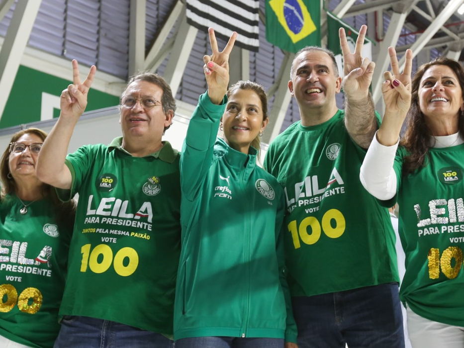 Leila Pereira é eleita presidente do Palmeiras