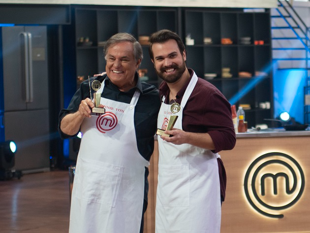 Jacquin elogia pizza de Ronnie Von e Leo Von no MasterChef: “Adorei”   Carlos Reinis/Band