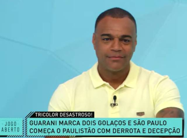 Denílson defende Volpi após derrota do São Paulo: “Não teve culpa nenhuma”