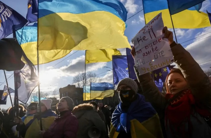 Volodymyr Zelensky pediu para que os líderes europeus garantam a entrada do país na UE Foto: Reuters 