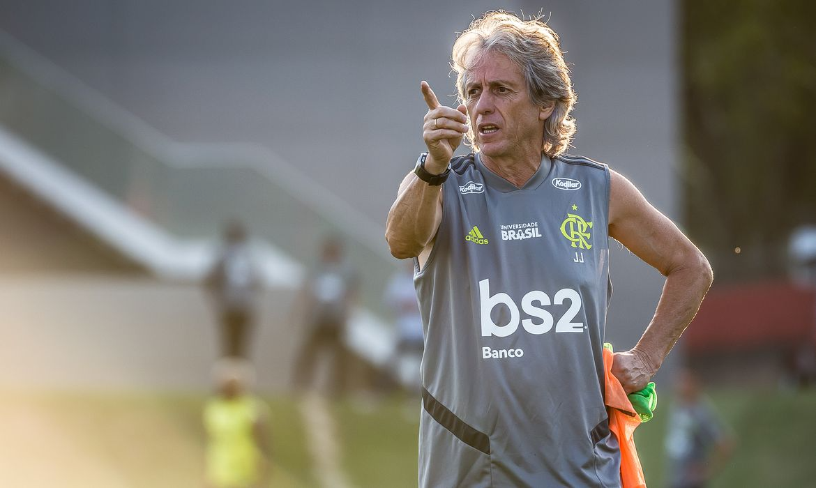 Contrato do comandante com a equipe portuguesa vai até junho de 2022 Foto: Flamengo/Reprodução 