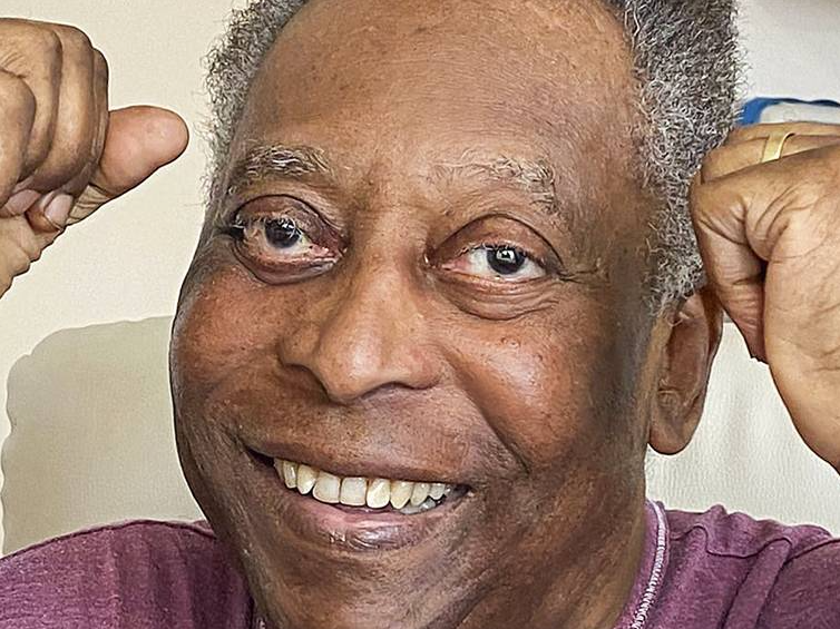 Pelé ficará em São Paulo para continuar o tratamento Foto: Reprodução/Redes Sociais 