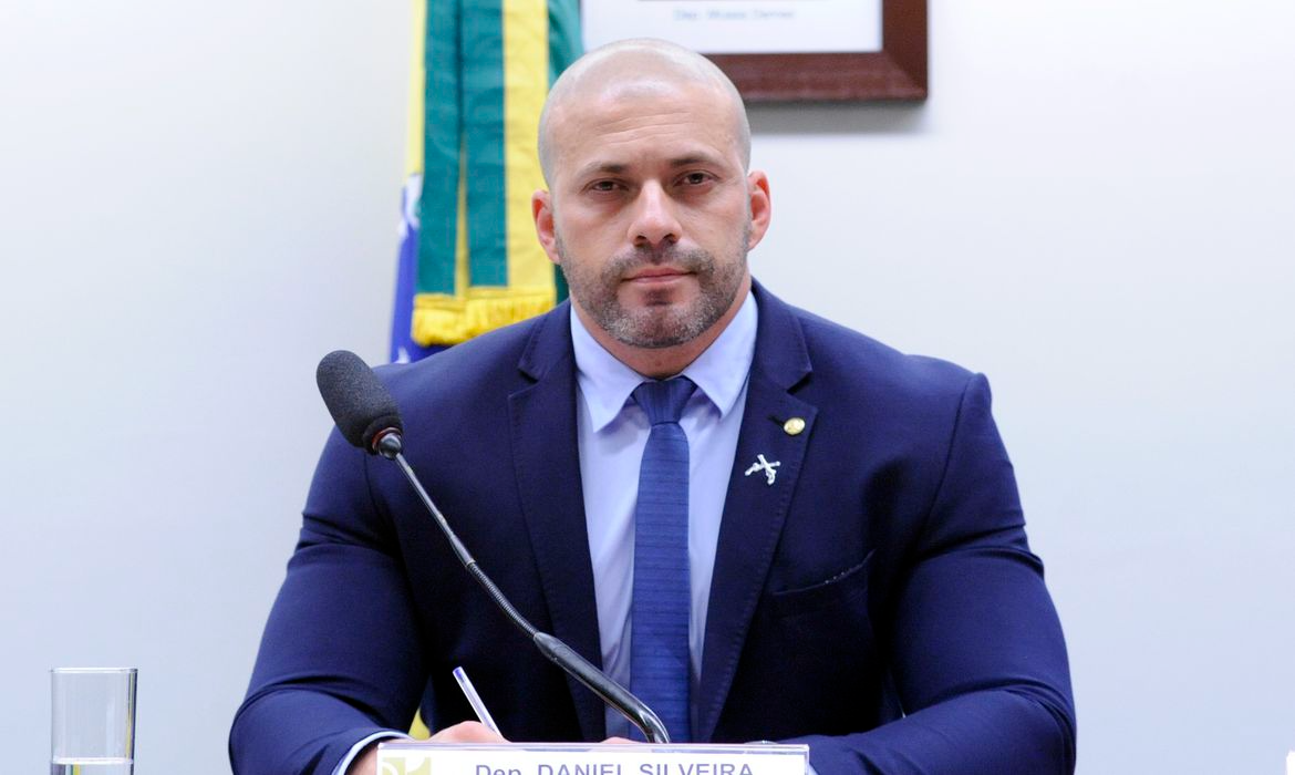 Daniel Silveira é deputado federal filiado ao PSL Cleia Viana/Câmara do deputados