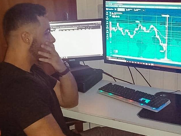 Wesley Pessano Santarém, de 19 anos, investidor de criptomoedas e influenciador digital.  Foto: Reprodução