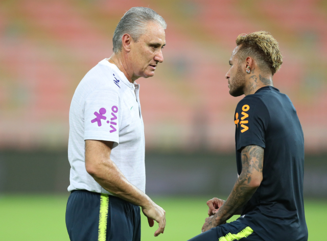 Tite diz que condicionamento de Neymar permite disputar mais uma Copa do Mundo Flickr/CBF