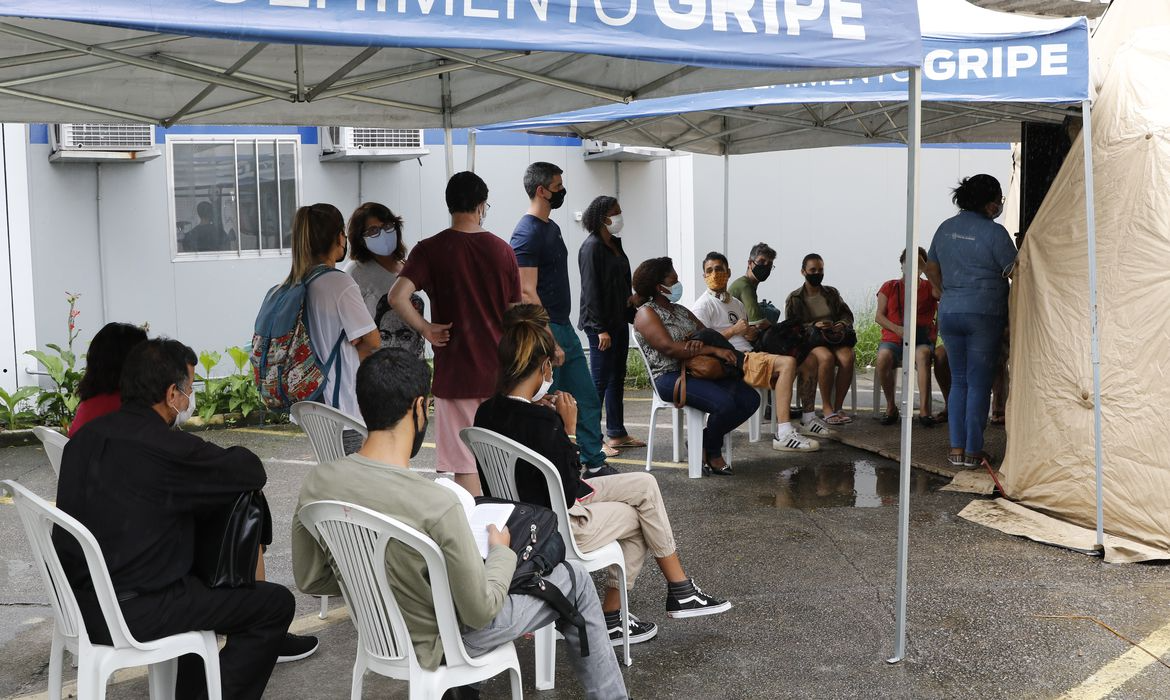 A prefeitura atribui essa melhora à campanha vacinal. Fernando Frazão / Agência Brasil