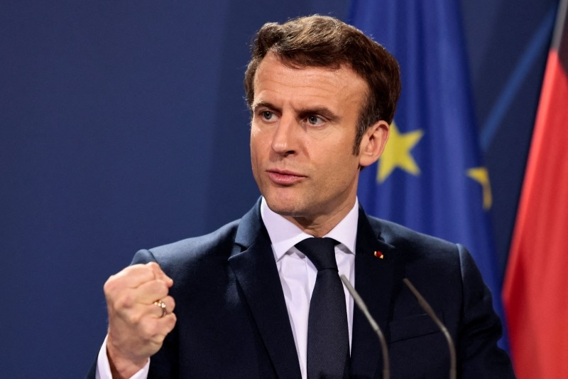 Reeleição de Macron é vitória da União Europeia, afirmam analistas Foto: Reuters