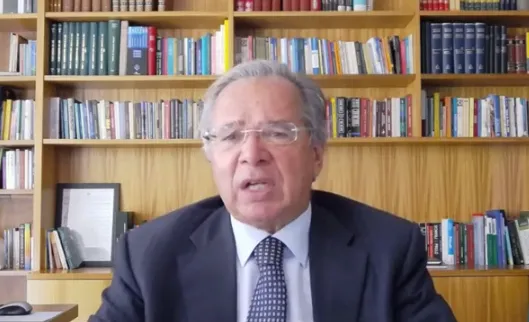 Paulo Guedes, ministro da Economia, nega calote com o avanço do PEC dos Precatórios