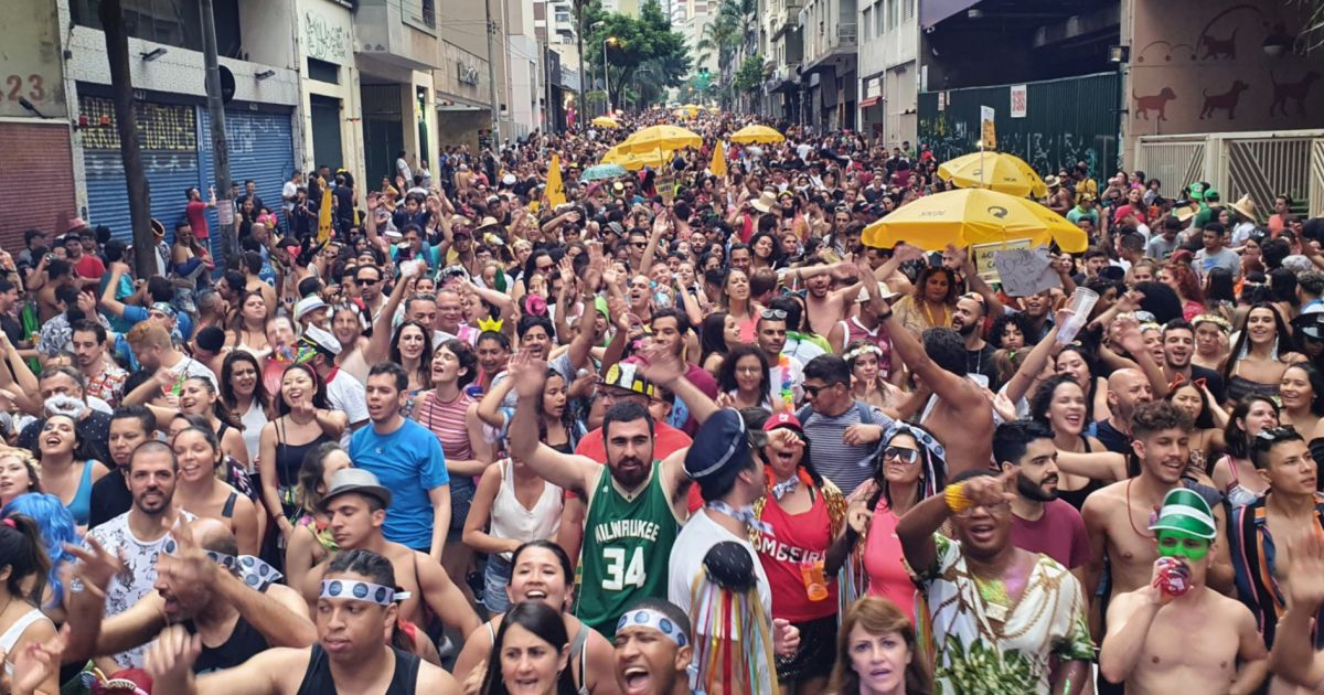 Blocos se concentraram principalmente no centro e na Zona Oeste SECOM