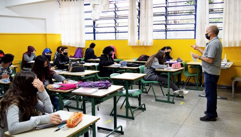 Escolas municipais de São Paulo retomam as aulas nesta segunda (7). Foto: arquivo/SME