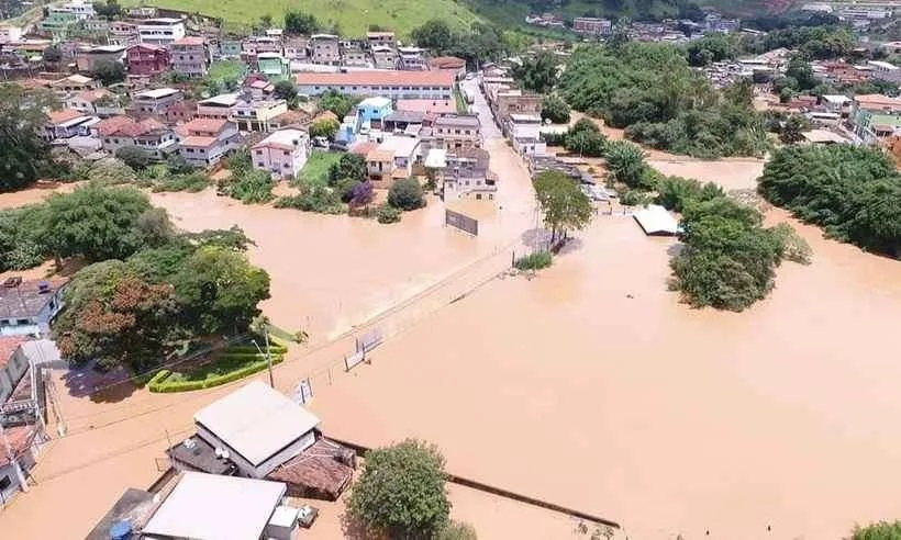 Chuva em Minas Gerais: cresce o número de cidades em situação de emergência