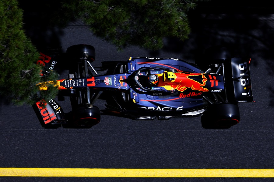 Pérez desbanca Leclerc e lidera terceiro treino livre para o GP de Mônaco