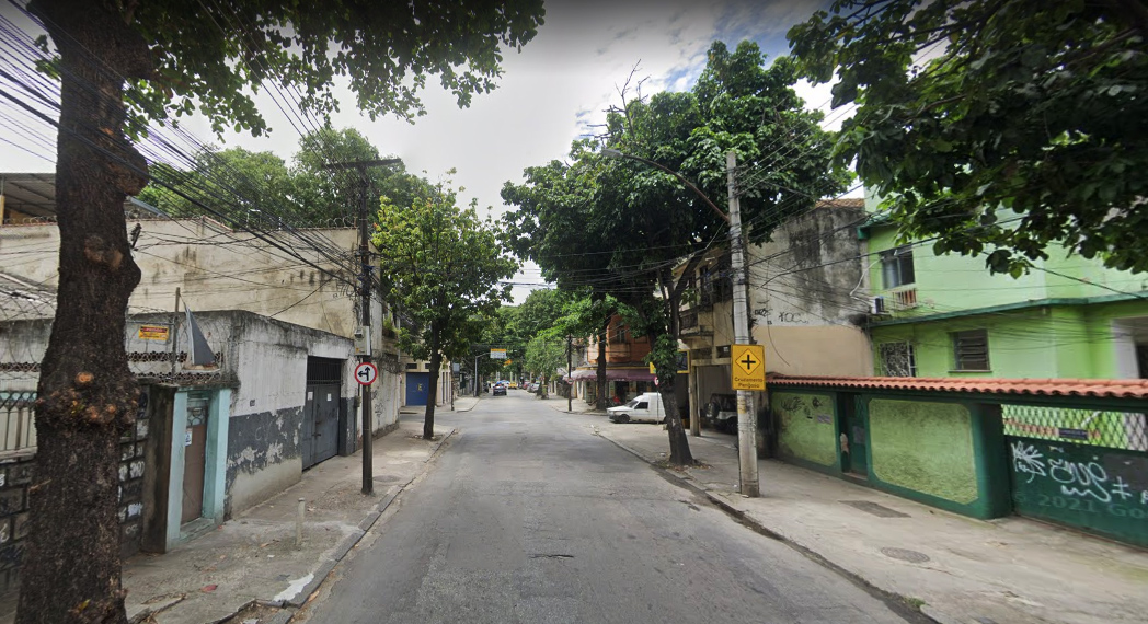 Rua Alexandre Calaza, em Vila Isabel, Zona Norte do Rio Google Maps