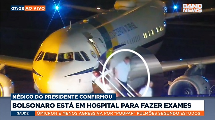 Bolsonaro apresenta nova obstrução intestinal e seguirá internado