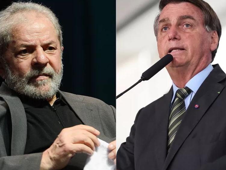 Lula e Bolsonaro Divulgação