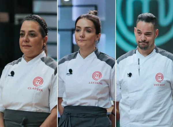 Claudia, Luciane e Thyago foram os eliminados do 1º episódio do MasterChef Profissionais