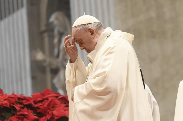 O Pontífice celebrou uma missa na Basílica de São Pedro Divulgação/Vaticano