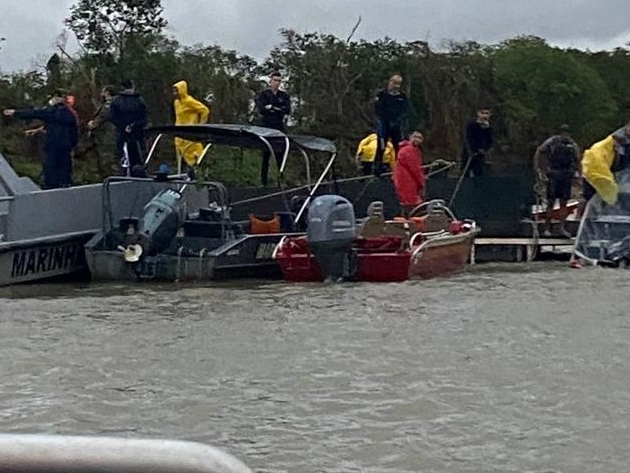 Fortes ventos são apontados como a principal causa da tragédia Foto: Corpo de Bombeiros